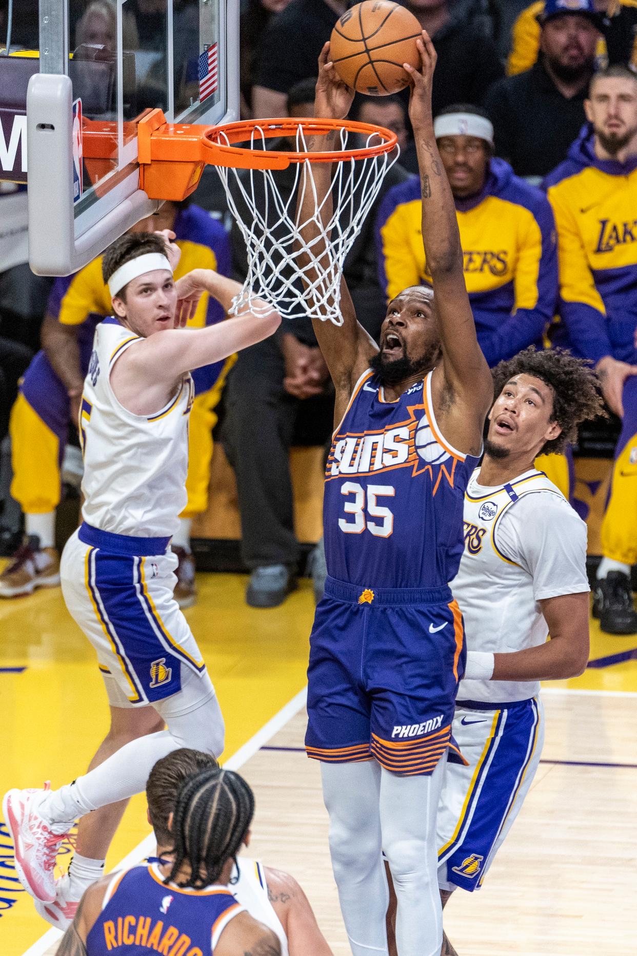 湖人翻盘勇士B队，东契奇高光表现