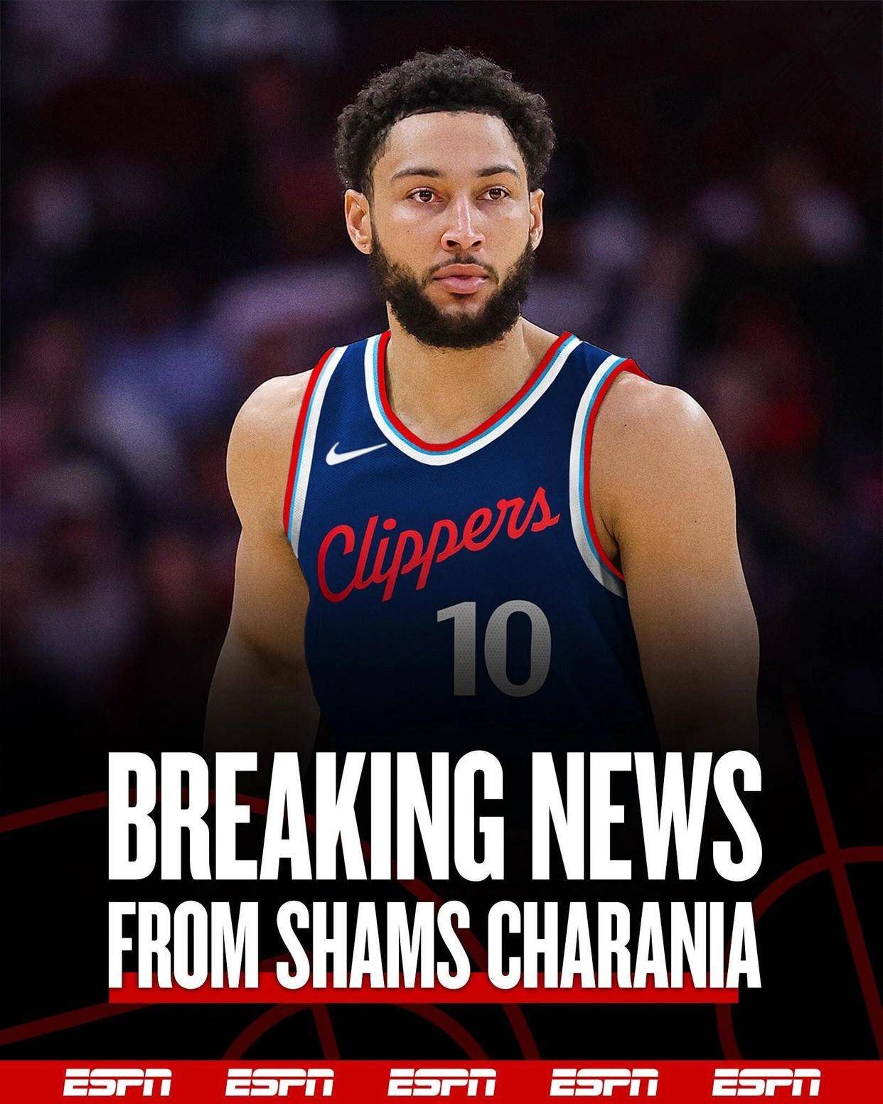 快船遭遇三连败，76人全队表现强势的简单介绍